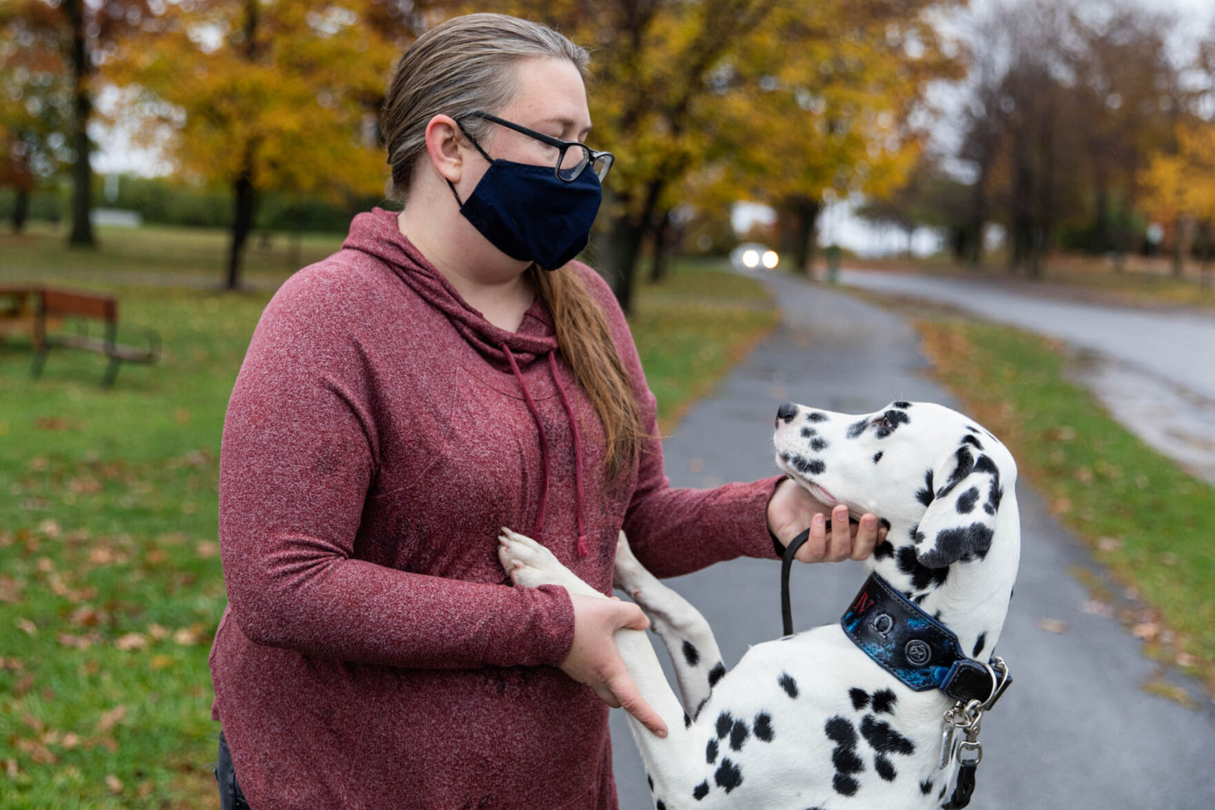 ‘This is his happy ending’ Dog held for weeks at JFK airport finally joins Watertown owners